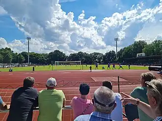 Der Platz 11 am Weserstadion im Mai 2024