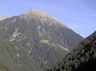 Westflanke der Eidechsspitze