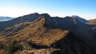 Westlicher Ochsenhofer Kopf vom Ostgipfel (1965 m)