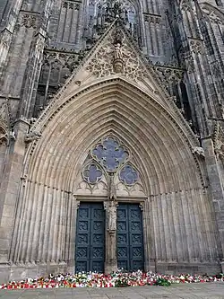 Westportal im Januar 2025