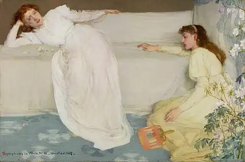 James McNeill Whistler: Symphony in White No. III