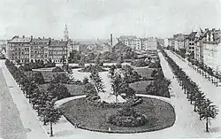 Der Platz von Osten 1908