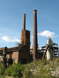 Alter Hochofen in Starachowice.