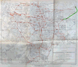 Projekt einer Metropolitan-, Central- & Peripherie-Bahn von A. M. Leinwather & Consorten, 1882