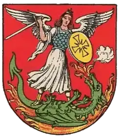 Das Wappen von Sechshaus