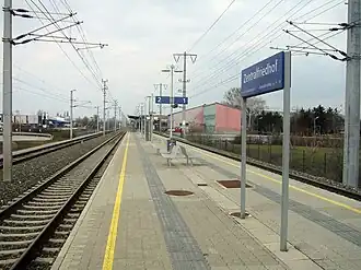 S-Bahn-Station Wien Zentralfriedhof