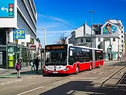 8004 auf der Linie 62A