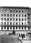Das Majolikahaus um 1899