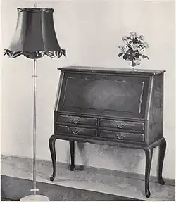 Sekretäre Altdeutsch und Chippendale, 1955