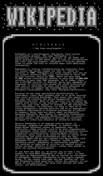 Beispiel: Eine NFO-Datei mit ASCII-Art