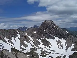 Der Wilde Kasten vom Aufstieg zur Ellbognerspitze