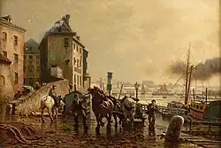 Das Kohlentor zu Düsseldorf, Wilhelm Lommen (vor 1895)