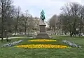 Reiterdenkmal für Wilhelm I. im Schlossgarten (Adolf Brütt, Enthüllung 1896)