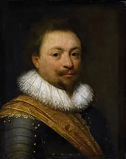 Kopie eines Bildes von Michiel van Mierevelt Graf Wilhelm von Nassau-Siegen (1592–1642)