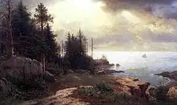 View of Mount Desert (Ansicht von Mount Desert Island), 1859