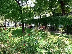 Rankeplatz vor der Neugestaltung