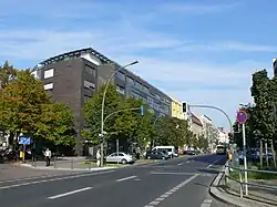 Uhlandstraße an der Fechnerstraße