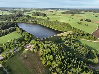 Windachspeicher von Osten