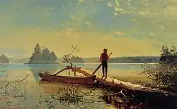 An Adirondack Lake, 1870. Henry Art Gallery, Seattle, Washington