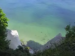 Wissower Klinken nach dem Abbruch, August 2005