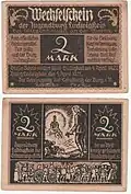 2 Mark, aus dem Jahr 1921