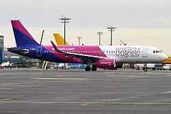 Airbus A320 der Wizz Air UK