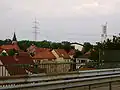 Blick über den alten Ortsteil