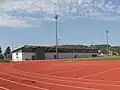 Die Leichtathletikanlage im Sportzentrum Niedermatten
