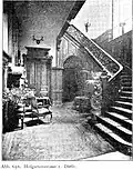 Wohnhaus Franz Haniel jun., Diele und Treppenaufgang