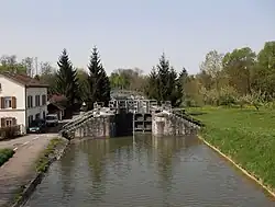 Schleuse bei Wolfersdorf