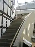 Treppenaufgang im Inneren des Museums.