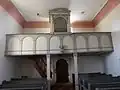 Kirchenempore der St. Leonhard-Kirche in Wall