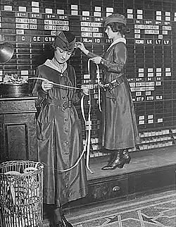 Ablesen von Börsen­kursen (1918)