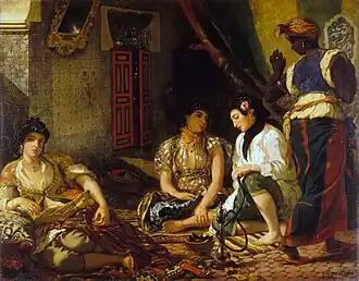 Eugène Delacroix: Die Frauen von Algier, 1834