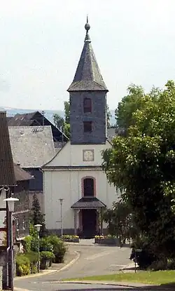 Die evangelische Kirche von Womrath