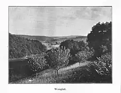 Das Woogtal im Jahr 1900