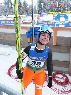Salome Fuchs bei der Junioren-WM 2010