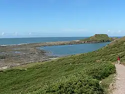 Übergang zur Insel Worm’s Head