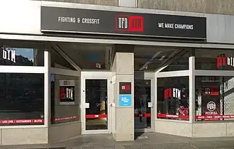 Kampfsport-Fitness-Lokal