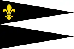 Flagge des Ortes Woudsend
