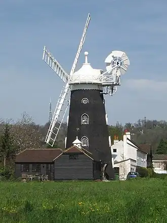 Foto einer Mühle in Reigate