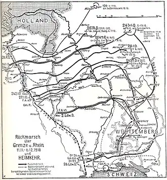 Rückmarsch und Heimkehr
