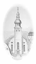 Alte Kirche um 1790