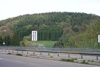 Der Jacobsberg an der L 74