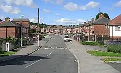 Wohnhäuser in Wyther Park Hill