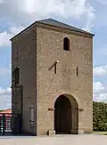 Der Molenturm als Mauerturm mit Tor
