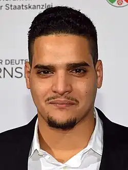 Yasin El Harrouk bei der Preisverleihung der Deutschen Akademie für Fernsehen 2015