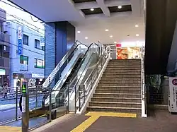 Rolltreppe beim Nordausgang