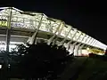 Das Stadion bei Nacht