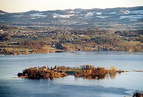 Zürichsee mit Ufenau